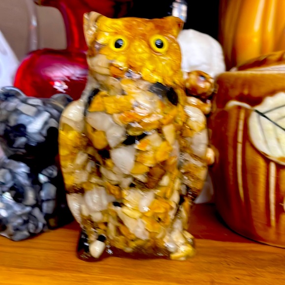 Other - Vomit Acrylic Stone Owl